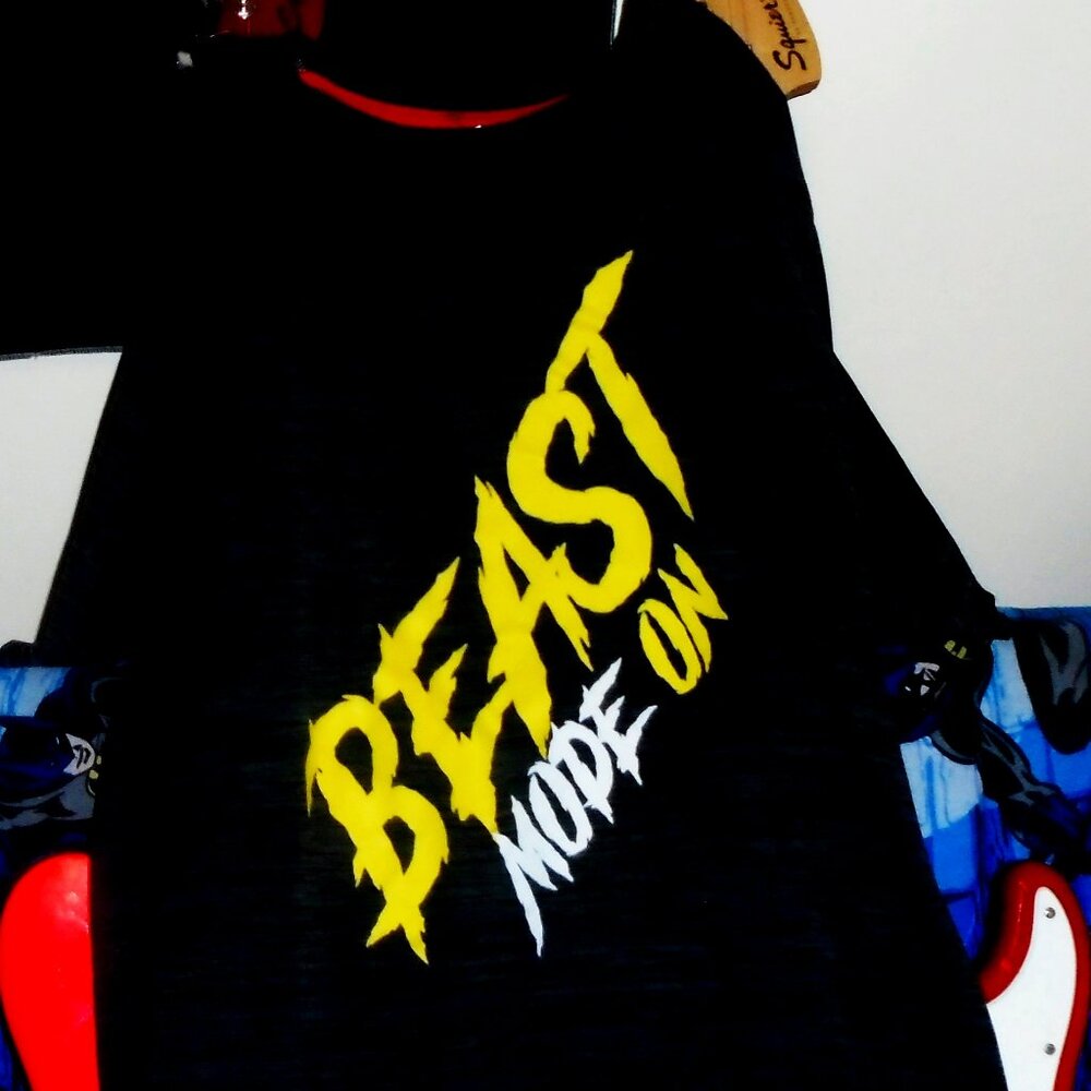 aew wwe wow wrestling related beast mode on xl new tee - brock lesnar mortos
